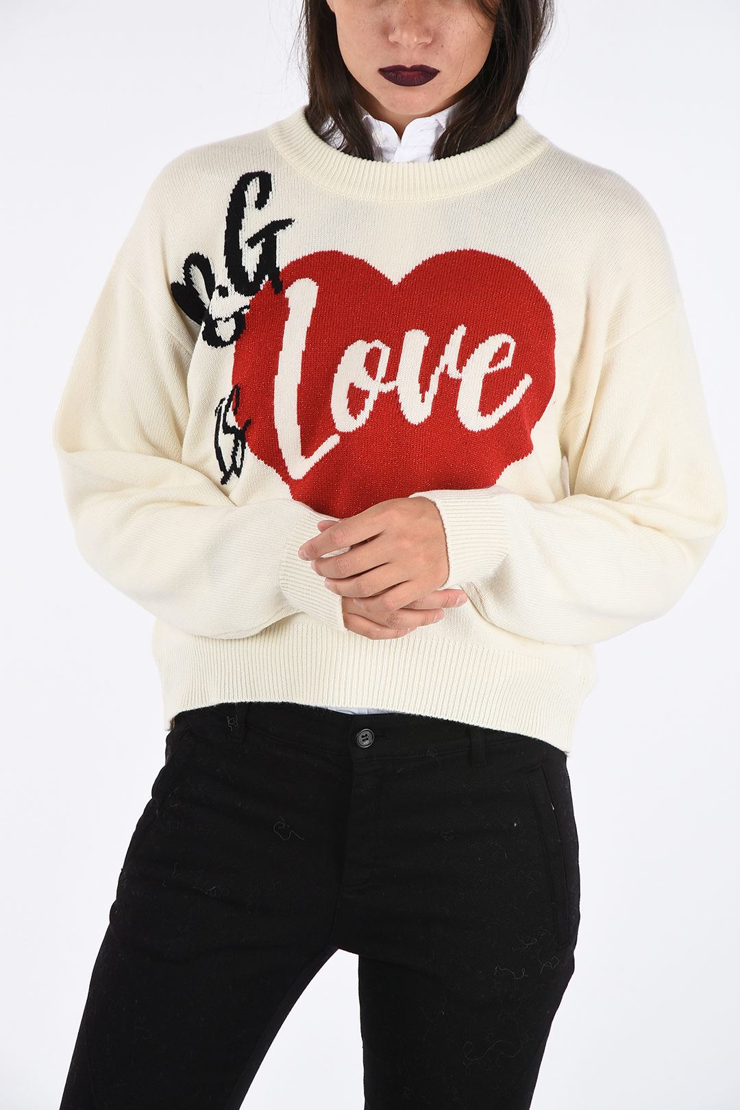Dolce \u0026 Gabbana Crewneck D\u0026G IS LOVE 